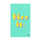kiss it. | Mix & Match Original Fun-Flirty Lovers’ Towels