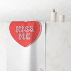 Kiss Me Candy Heart | Mix & Match Naughty XL Fun-Flirty Lovers’ Towels