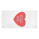 Kiss Me Candy Heart | Mix & Match Naughty XL Fun-Flirty Lovers’ Towels
