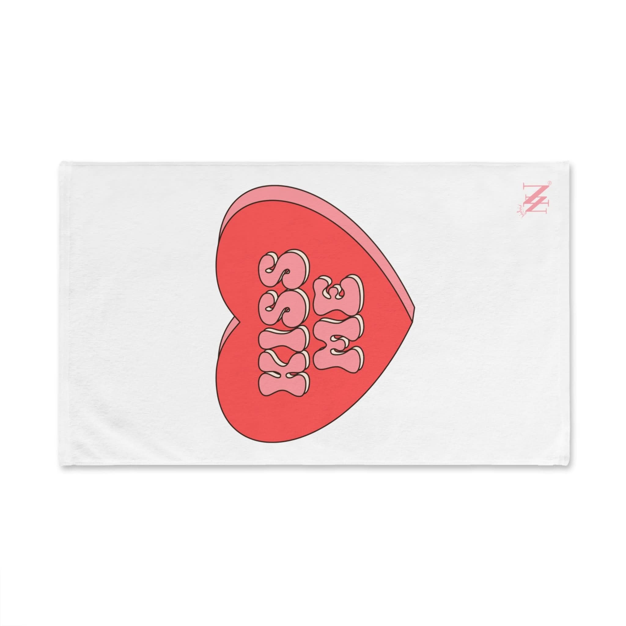 Kiss Me Candy Heart | Mix & Match Original Fun-Flirty Lovers’ Towels