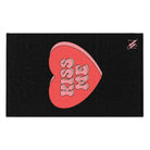 Kiss Me Candy Hearts | Mix & Match Soft Fun-Flirty Lovers’ Towels