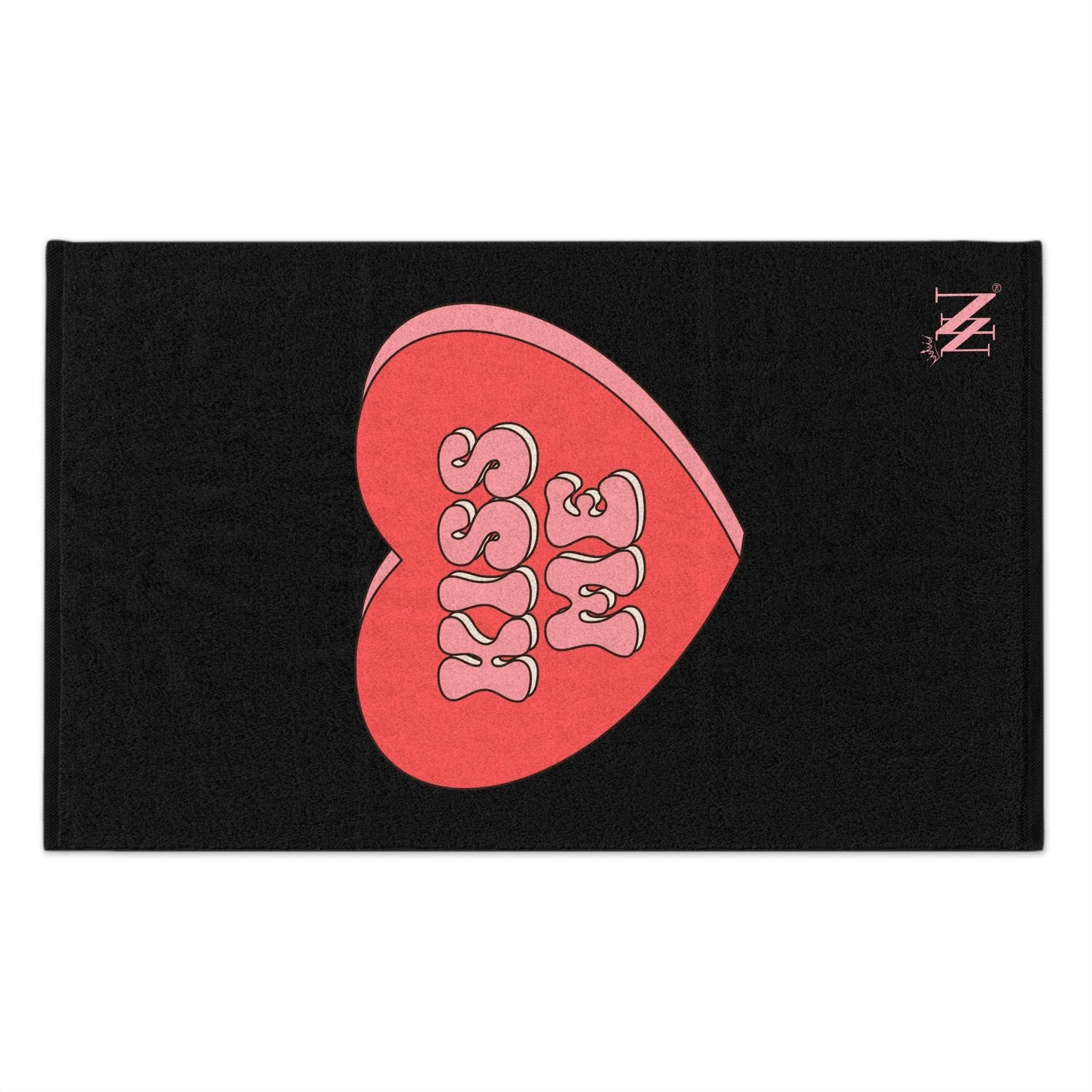 Kiss Me Candy Hearts | Mix & Match Soft Fun-Flirty Lovers’ Towels