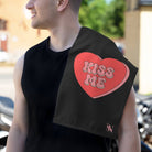 Kiss Me Candy Hearts | Mix & Match Soft Fun-Flirty Lovers’ Towels