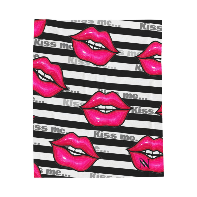 Kiss Me | Mix & Match Fun-Flirty Lovers’ Blankets