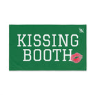 Kissing Booth Kiss Green | Mix & Match Soft Fun-Flirty Lovers’ Towels