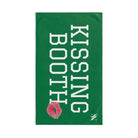 Kissing Booth Kiss Green | Mix & Match Soft Fun-Flirty Lovers’ Towels