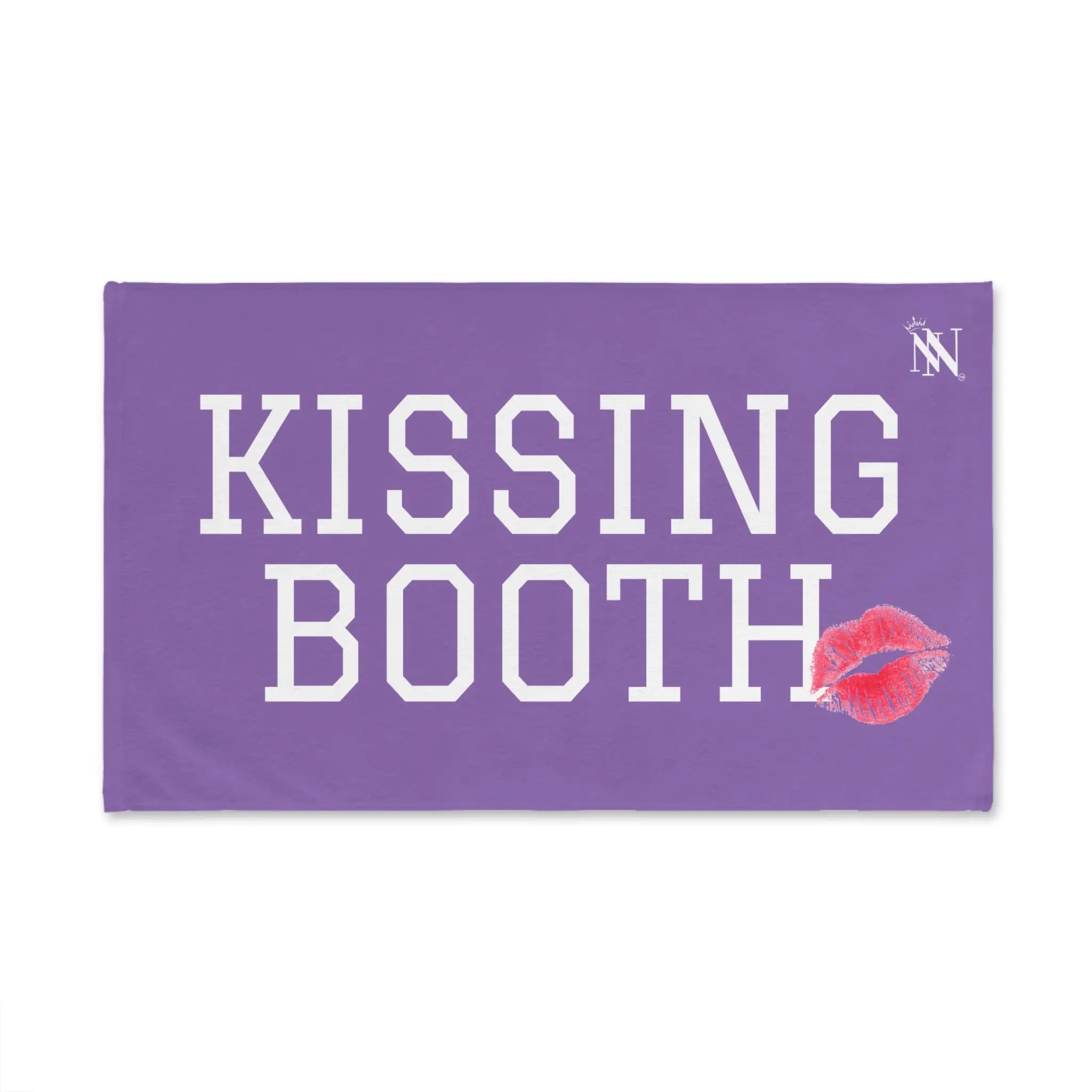 Kissing Booth Kiss Lavendar | Mix & Match Soft Fun-Flirty Lovers’ Towels