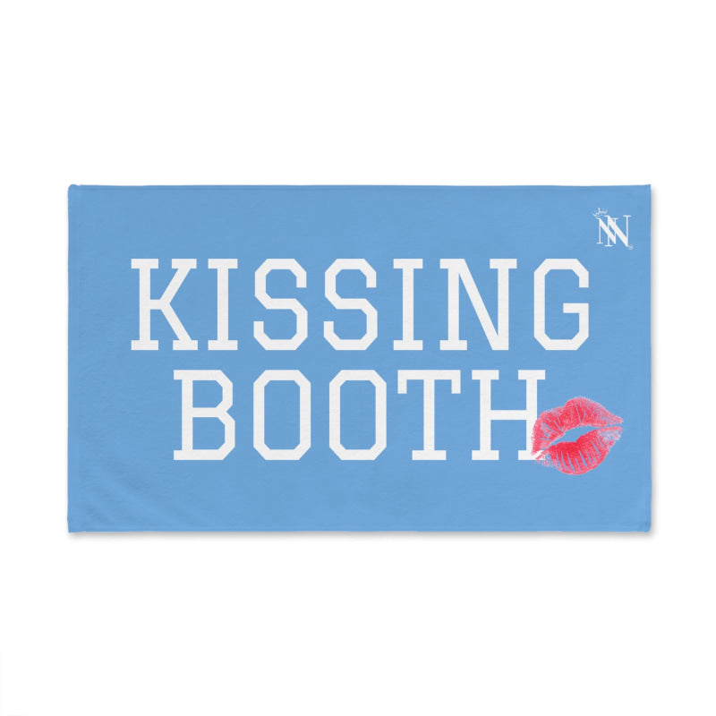 Kissing Booth Kiss Light Blue | Mix & Match Soft Fun-Flirty Lovers’ Towels