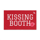 Kissing Booth Kiss Red | Mix & Match Soft Fun-Flirty Lovers’ Towels