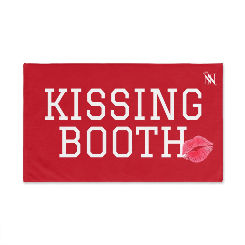 Kissing Booth Kiss Red | Mix & Match Soft Fun-Flirty Lovers’ Towels