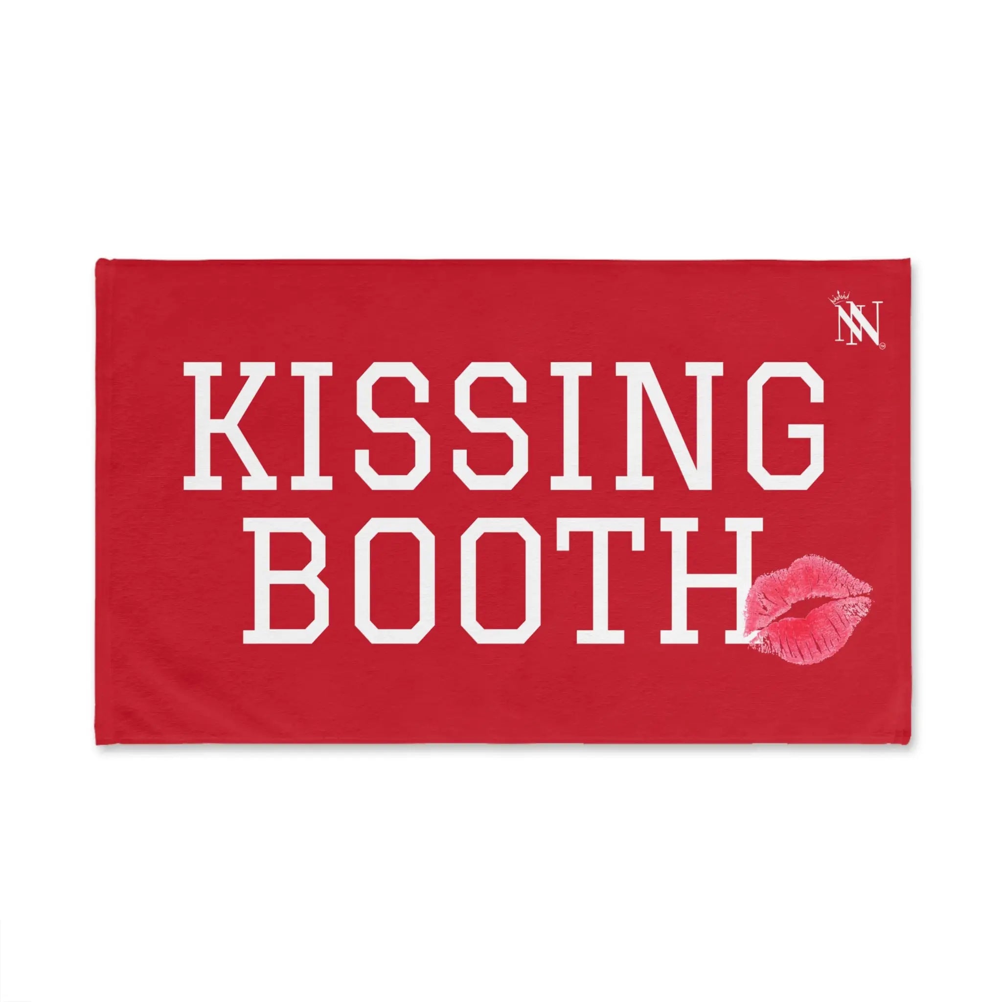 Kissing Booth Kiss Red | Mix & Match Soft Fun-Flirty Lovers’ Towels