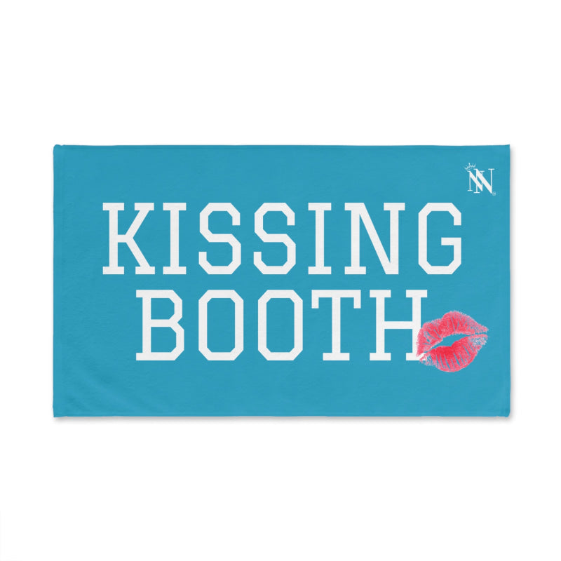 Kissing Booth Kiss Turquoise | Mix & Match Soft Fun-Flirty Lovers’ Towels