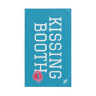 Kissing Booth Kiss Turquoise | Mix & Match Soft Fun-Flirty Lovers’ Towels