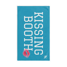 Kissing Booth Kiss Turquoise | Mix & Match Soft Fun-Flirty Lovers’ Towels