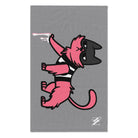 Kitty Bandit Grey | Mix & Match Soft Fun-Flirty Lovers’ Towels