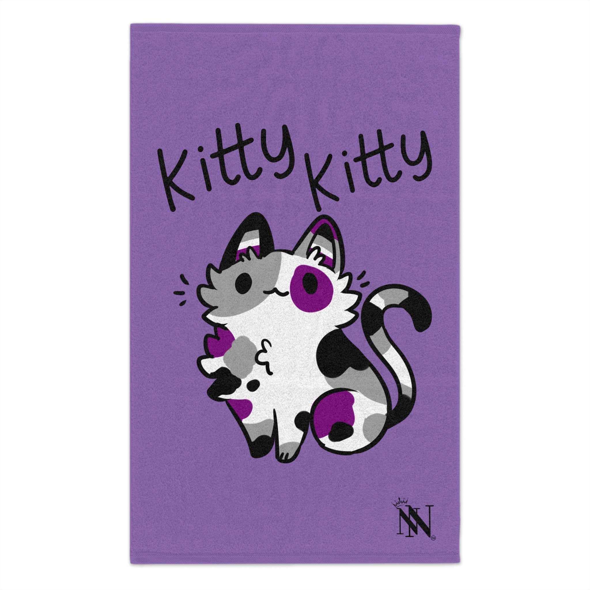 Kitty Kitty Lavendar | Mix & Match Soft Fun-Flirty Lovers’ Towels