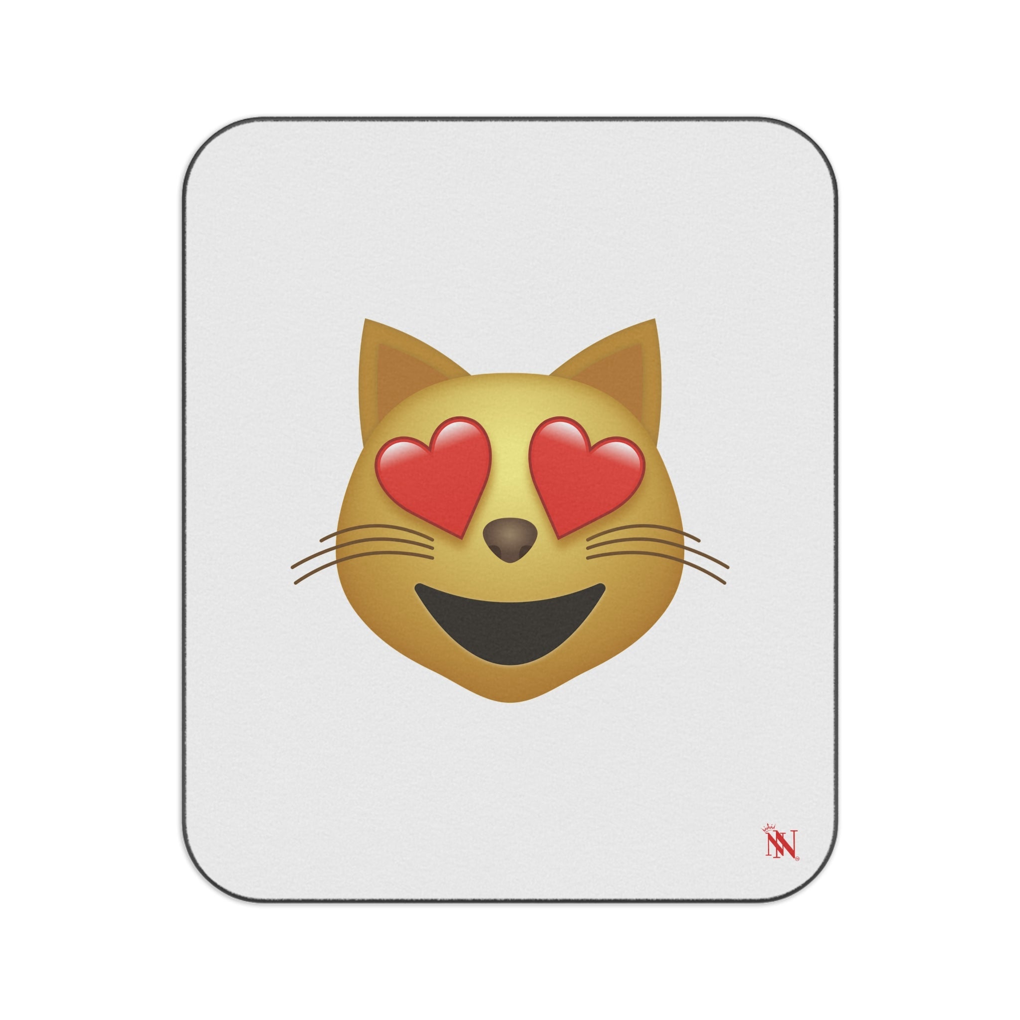 Kitty Love Emoji | Mix Match Fun-Flirty Lovers’ Water-Resistant Blankets