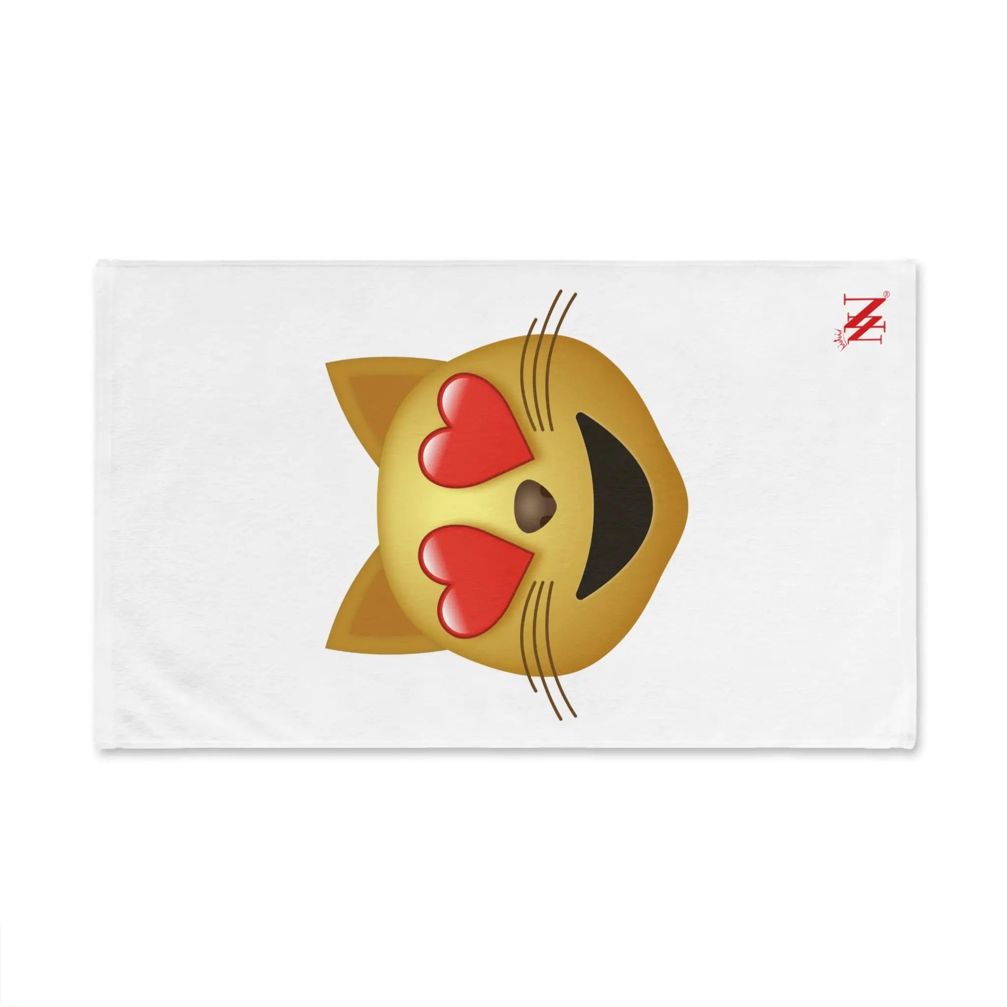 Kitty Love Emoji | Mix & Match Original Fun-Flirty Lovers’ Towels