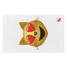 Kitty Love Emoji | Mix & Match Soft Fun-Flirty Lovers’ Towels