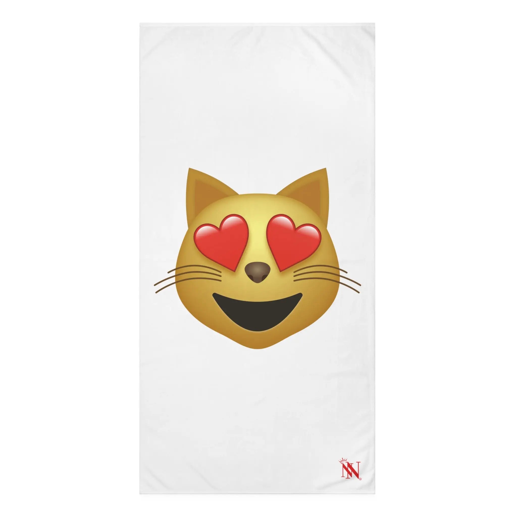 Kitty Love Emoji | Mix & Match XL Fun-Flirty Lovers’ Towels