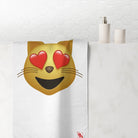 Kitty Love Emoji | Mix & Match XL Fun-Flirty Lovers’ Towels