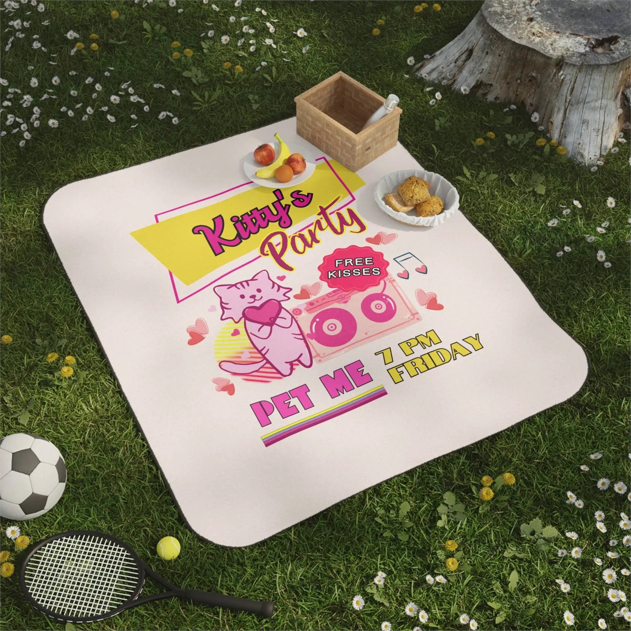 Kitty’s Party | Mix Match Fun-Flirty Lovers’ Water-Resistant Blankets