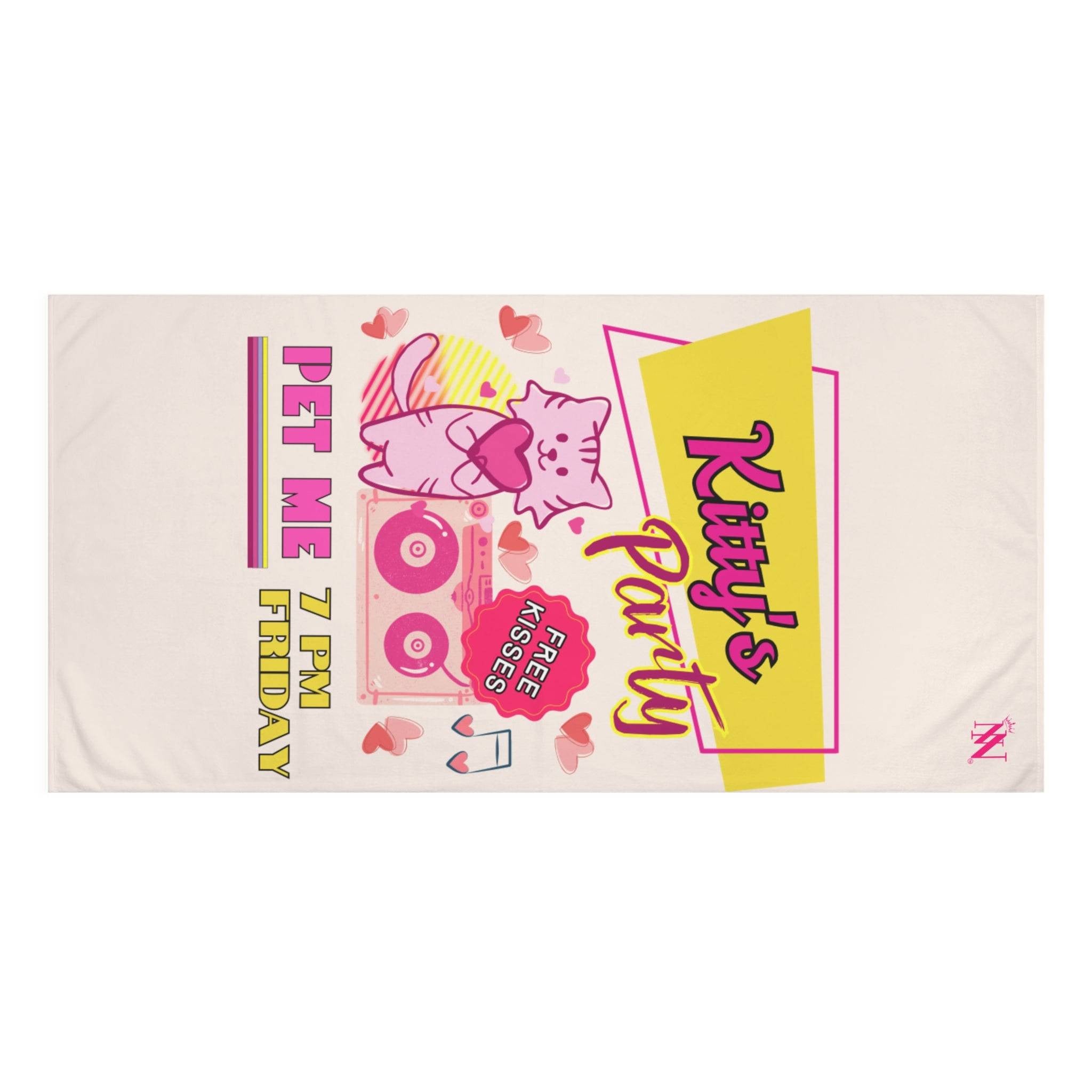Kitty’s Party | Mix & Match Naughty XL Fun-Flirty Lovers’ Towels
