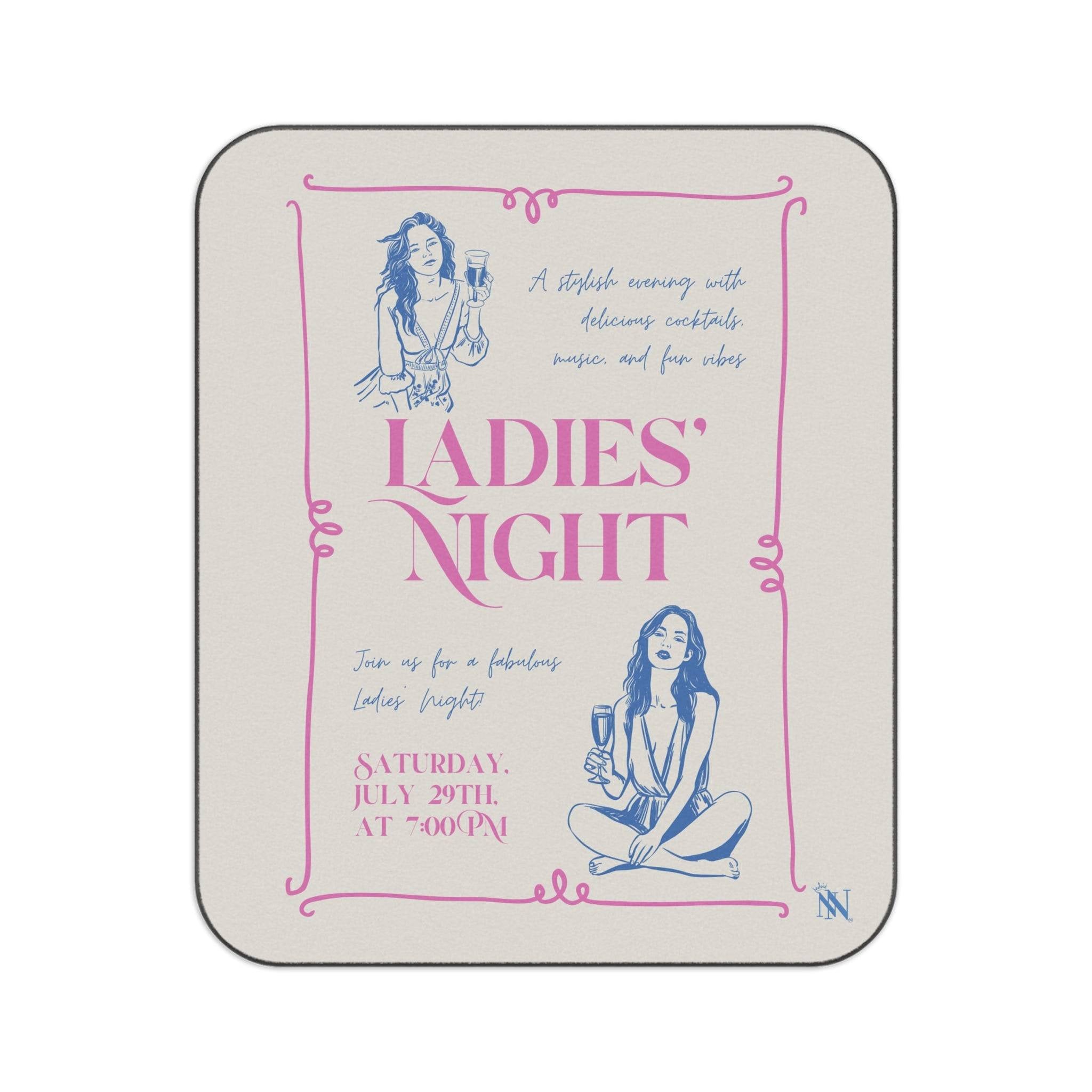 Ladies’ Night | Mix Match Fun-Flirty Lovers’ Water-Resistant Blankets