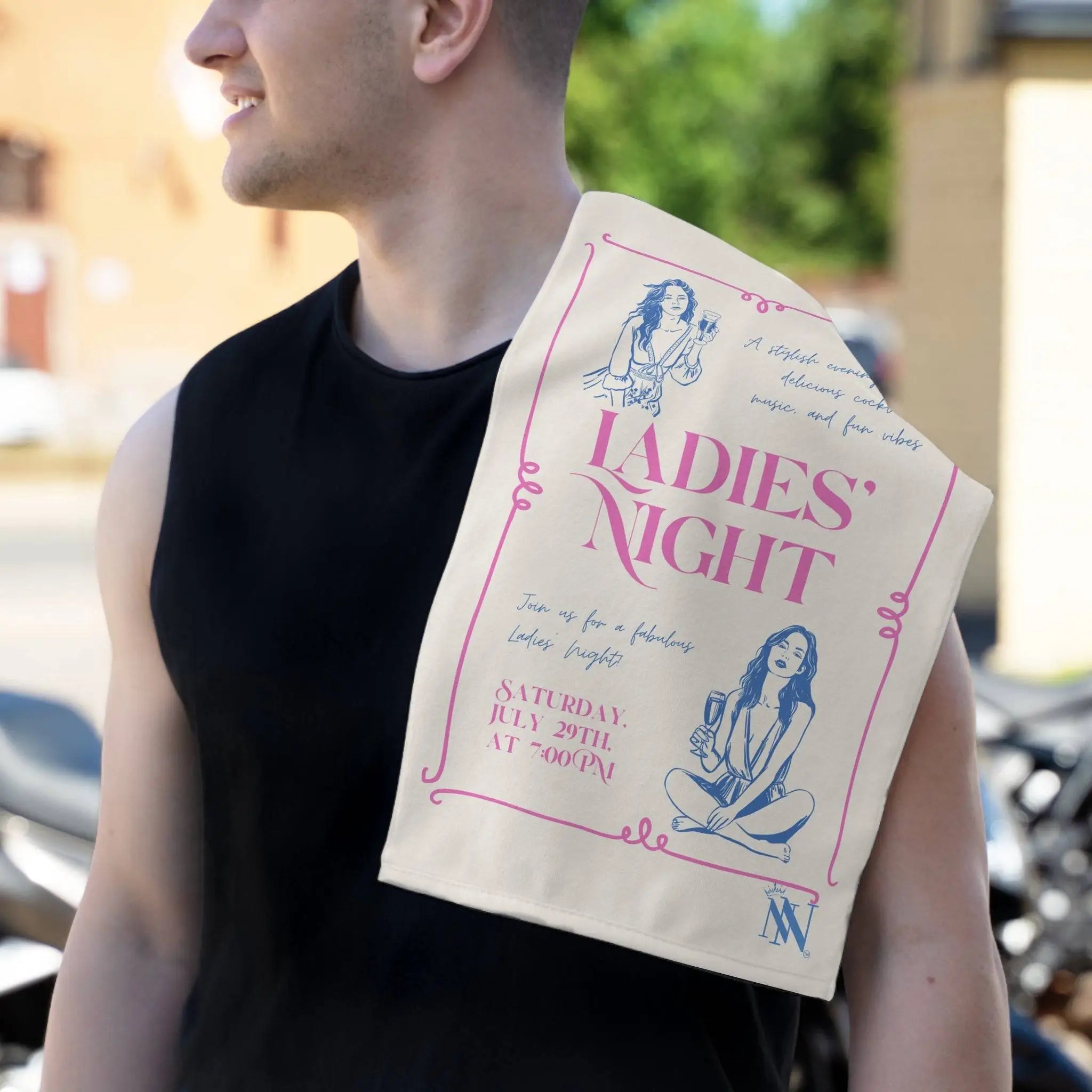 Ladies’ Night | Mix & Match Soft Fun-Flirty Lovers’ Towels