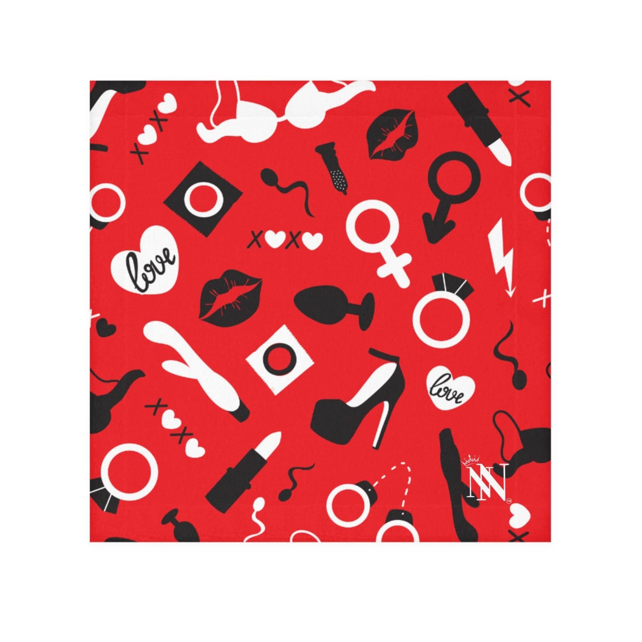 Lady in Red | Mix & Match Lils’ Fun-Flirty Lovers’ Towels