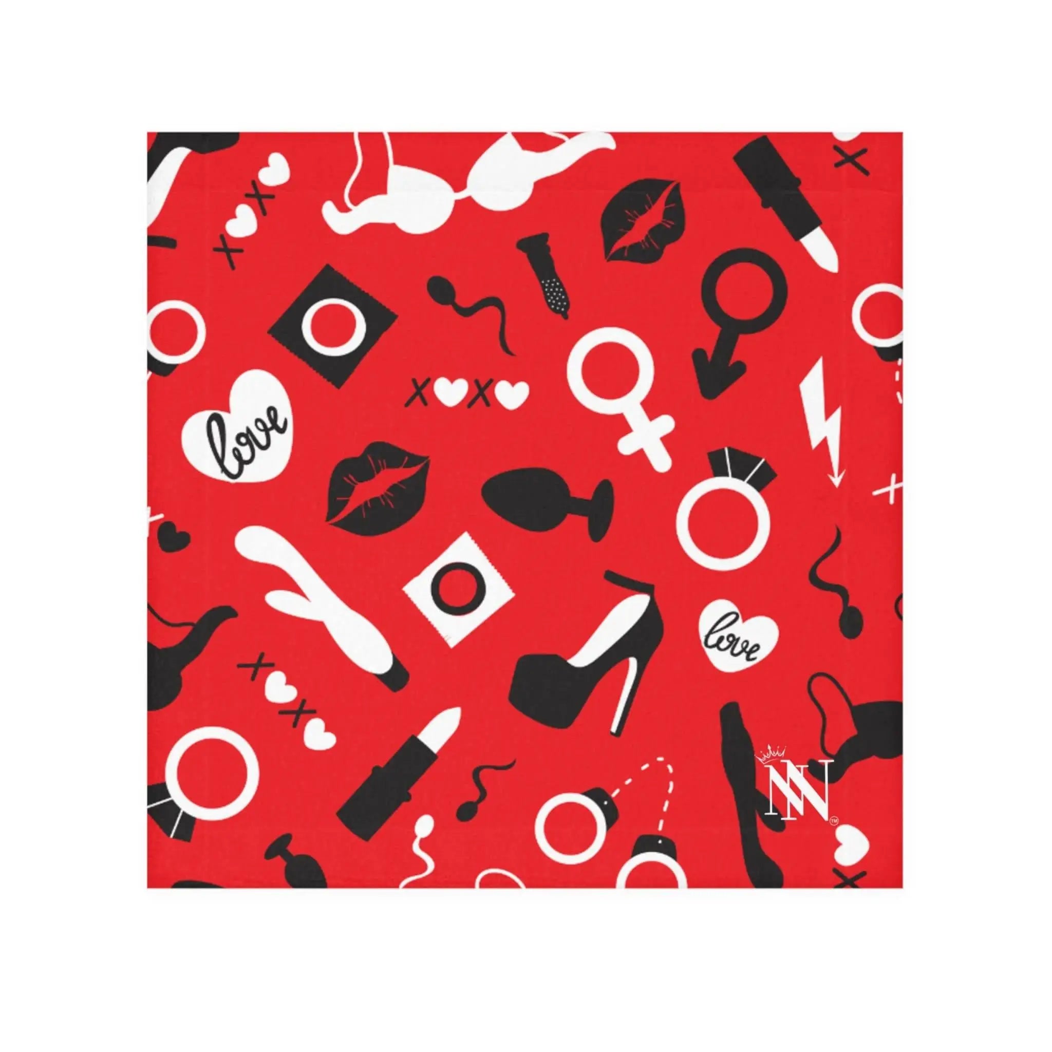 Lady in Red | Mix & Match Lils’ Fun-Flirty Lovers’ Towels