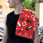 Lady in Red | Mix & Match Soft Fun-Flirty Lovers’ Towels