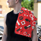 Lady in Red | Mix & Match Soft Fun-Flirty Lovers’ Towels