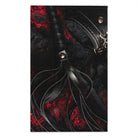 Leather & Red Lace Kinky | Mix & Match Soft Fun-Flirty Lovers’ Towels