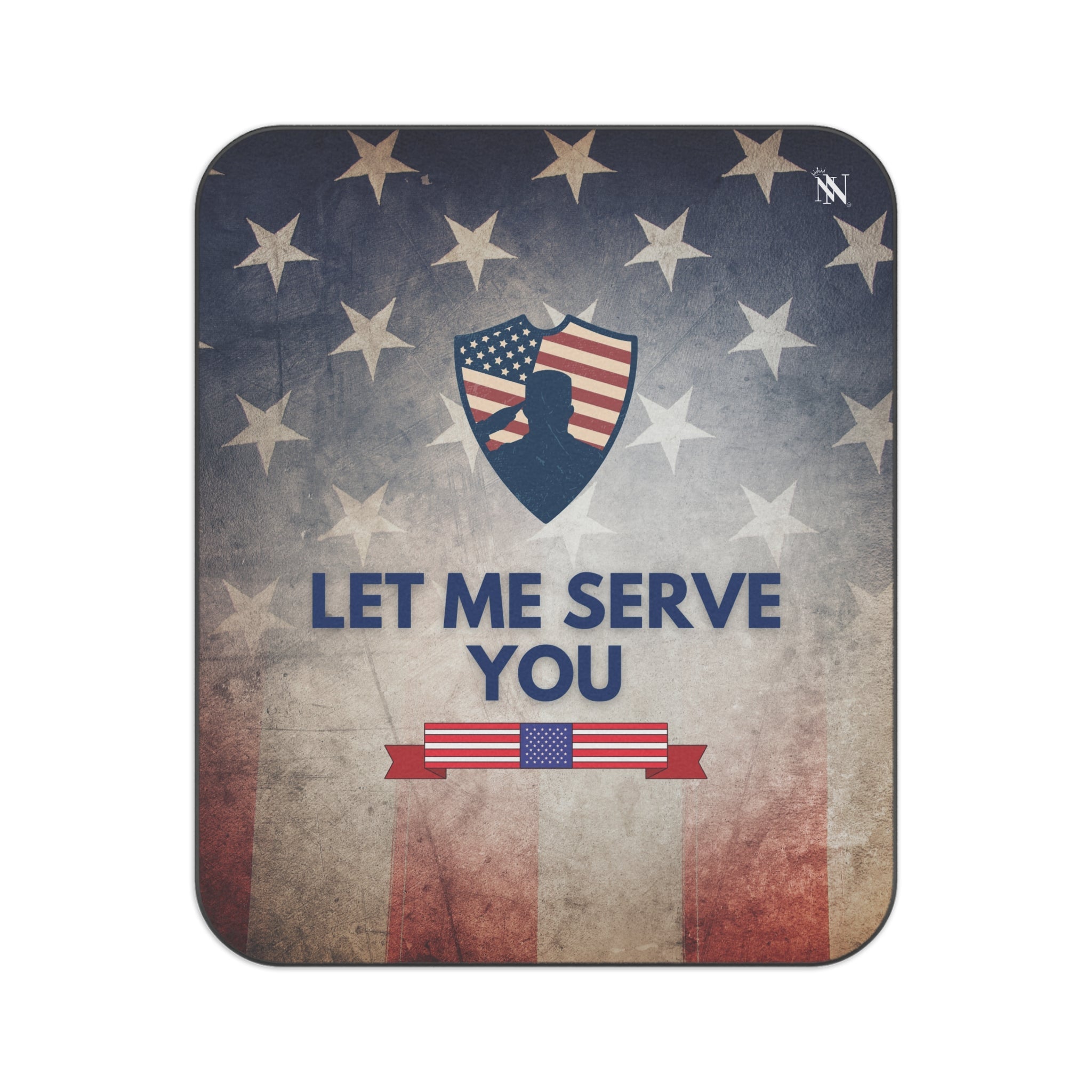 Let Me Serve You Veteran | Mix Match Fun-Flirty Lovers’ Water-Resistant Blankets