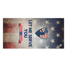Let Me Serve You Veteran | Mix & Match XL Fun-Flirty Lovers’ Towels