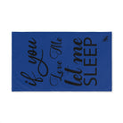 Let Me Sleep Blue | Mix & Match Fun-Flirty Lovers’ Towels
