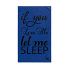 Let Me Sleep Blue | Mix & Match Fun-Flirty Lovers’ Towels
