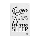 Let Me Sleep | Mix & Match Original Fun-Flirty Lovers’ Towels