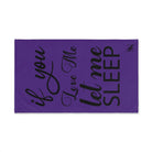 Let Me Sleep Purple | Mix & Match Fun-Flirty Lovers’ Towels