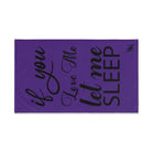 Let Me Sleep Purple | Mix & Match Fun-Flirty Lovers’ Towels