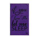 Let Me Sleep Purple | Mix & Match Fun-Flirty Lovers’ Towels