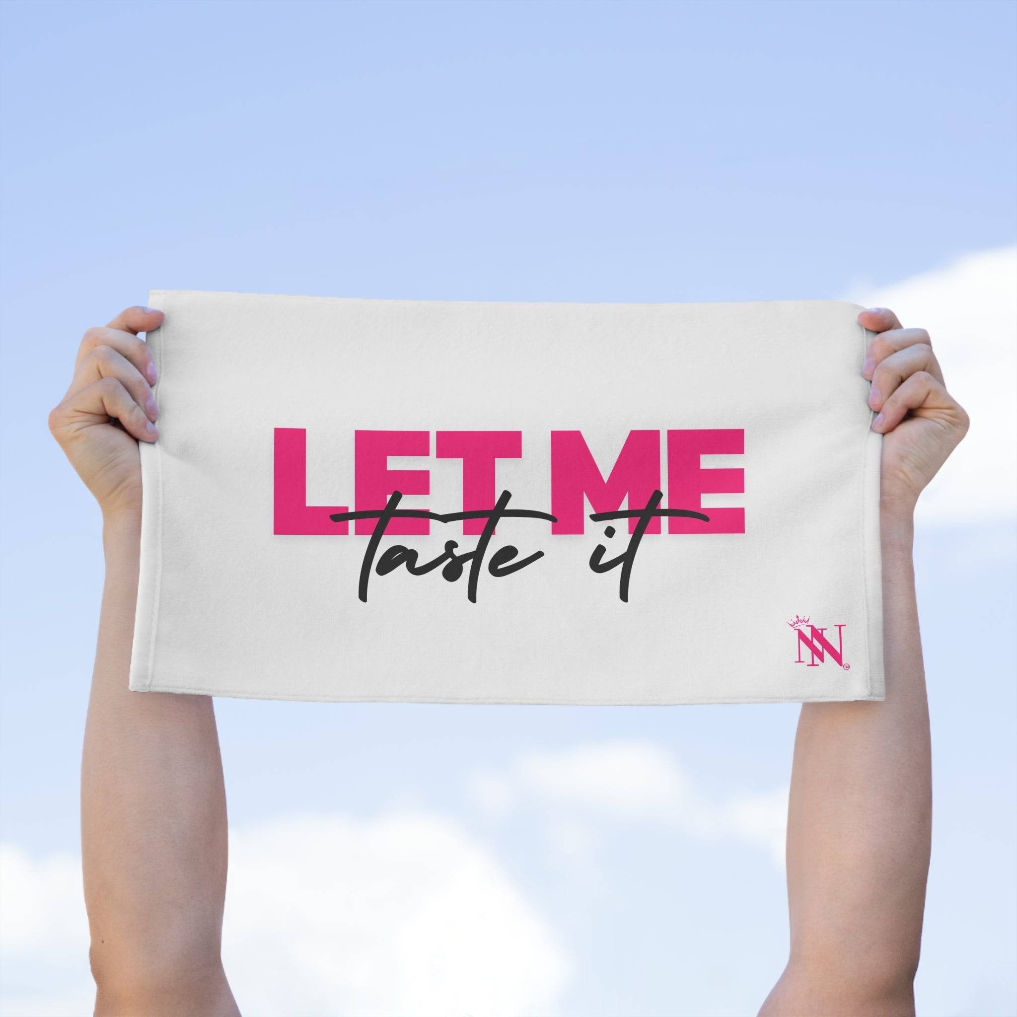 Let Me Taste It | Mix & Match Soft Fun-Flirty Lovers’ Towels