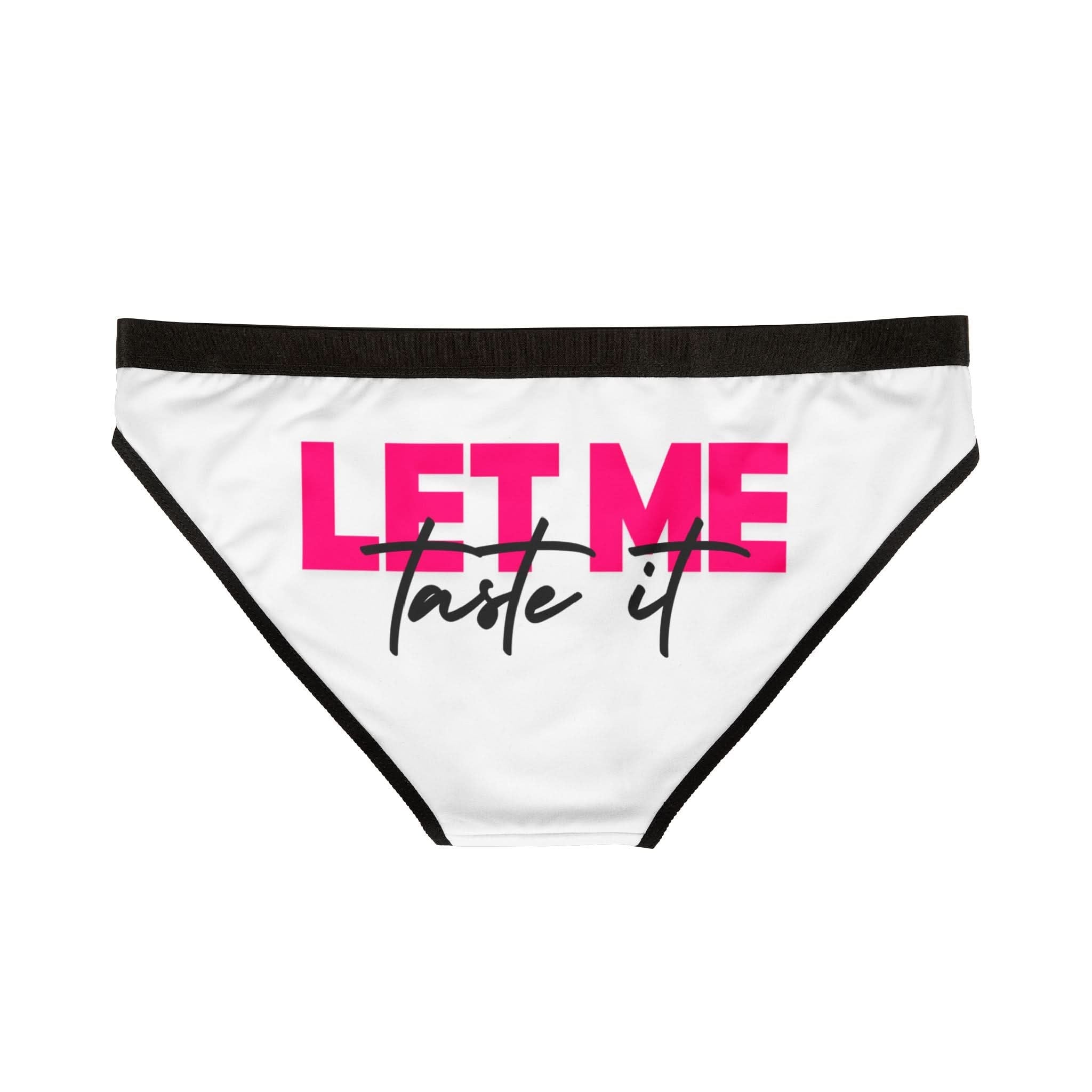 Let Me Taste It | Mix & Match Women’s Fun-Flirty Lovers’ Panties