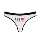 Let Me Taste It | Mix & Match Women’s Fun-Flirty Lovers’ Thongs