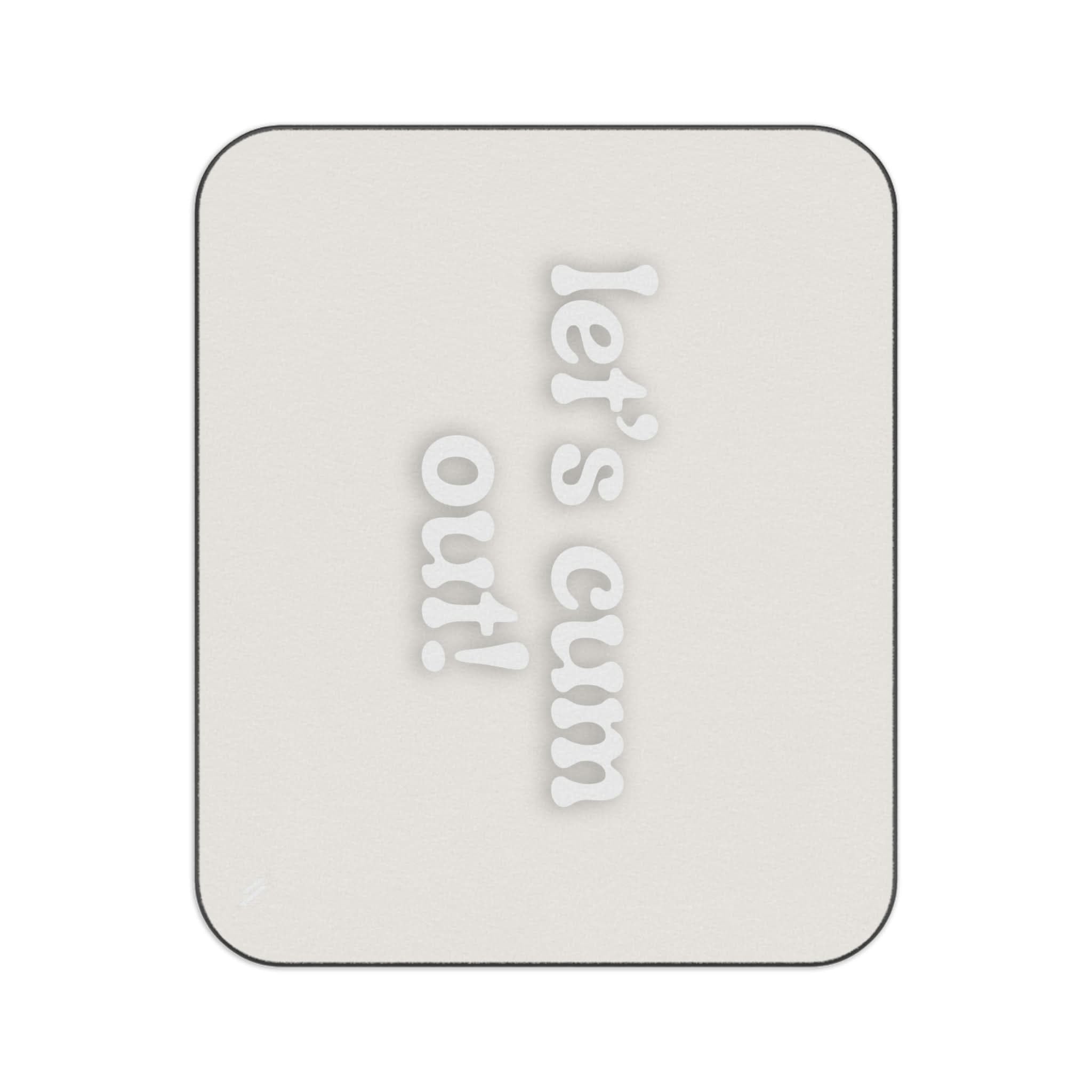 Let’s Cum Out | Mix Match Fun-Flirty Lovers’ Water-Resistant Sex Blankets