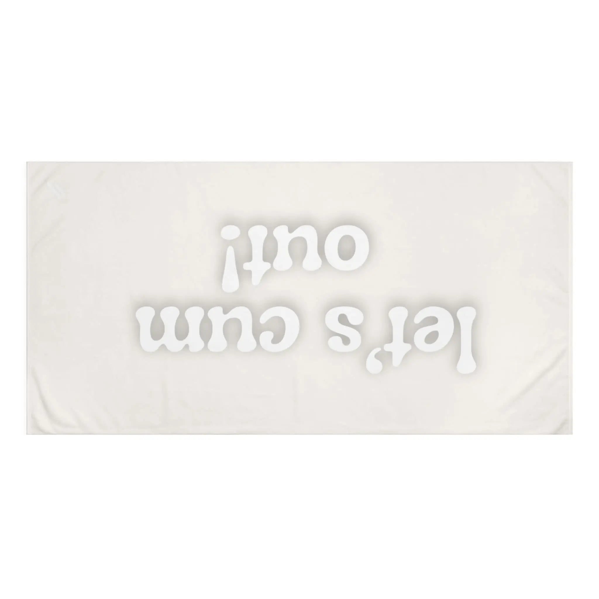 Let’s Cum Out! | Mix & Match Naughty XL Fun-Flirty Lovers’ Towels