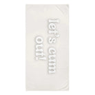 Let’s Cum Out! | Mix & Match Naughty XL Fun-Flirty Lovers’ Towels