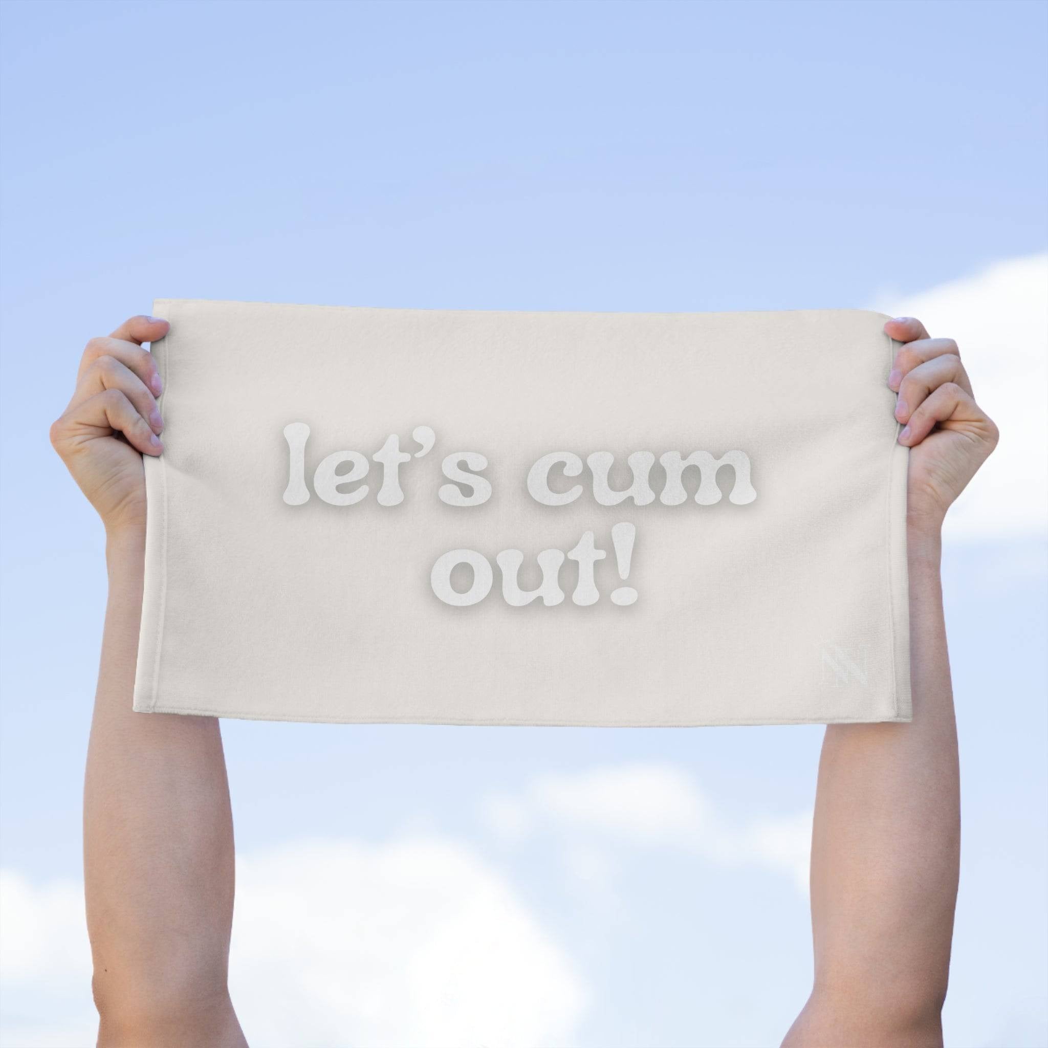 Let’s Cum Out! | Mix & Match Soft Fun-Flirty Lovers’ Towels