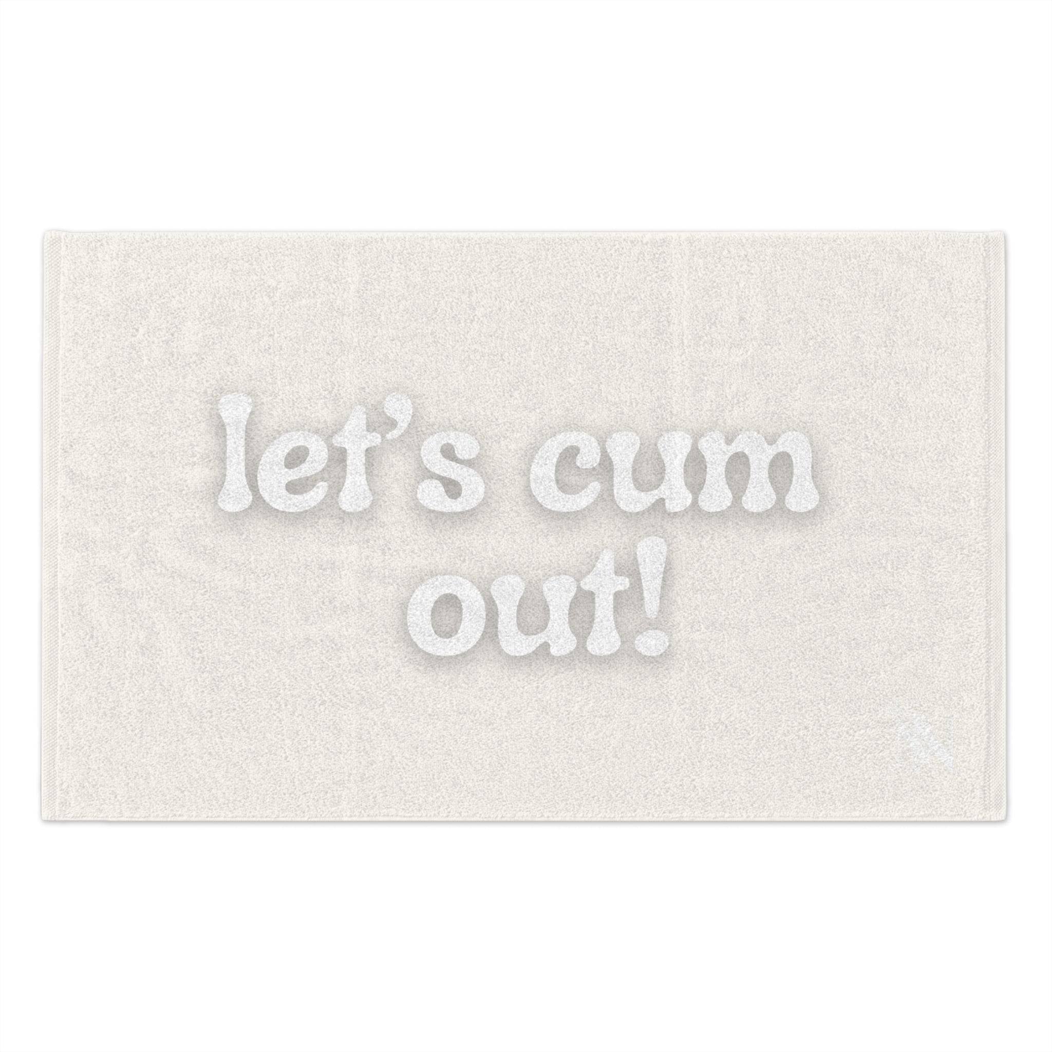 Let’s Cum Out! | Mix & Match Soft Fun-Flirty Lovers’ Towels
